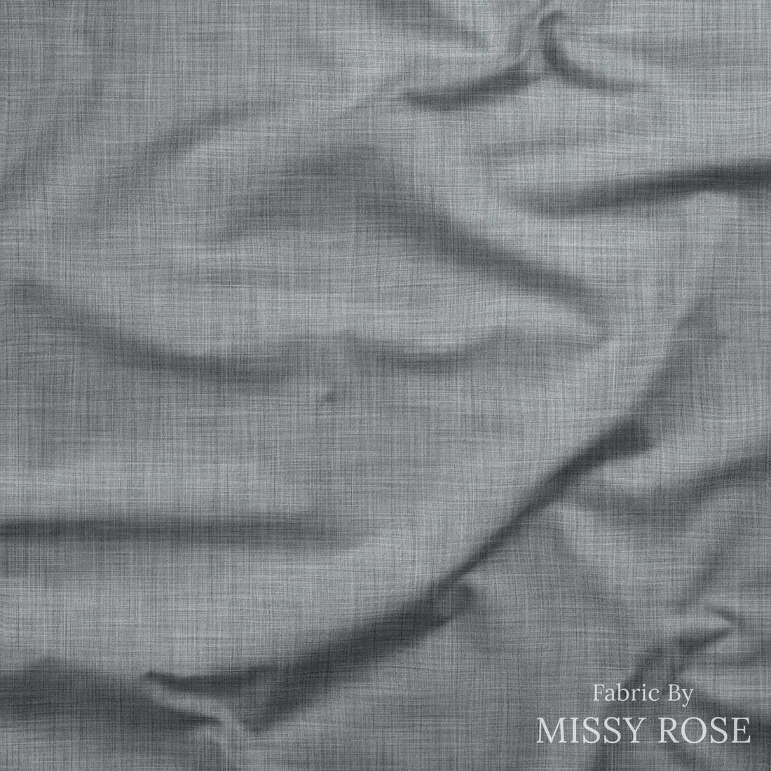 Linen Look Fabric 98 drape - linen-look solid fabric by the metre, made-to-order | Fabric by Missy Rose