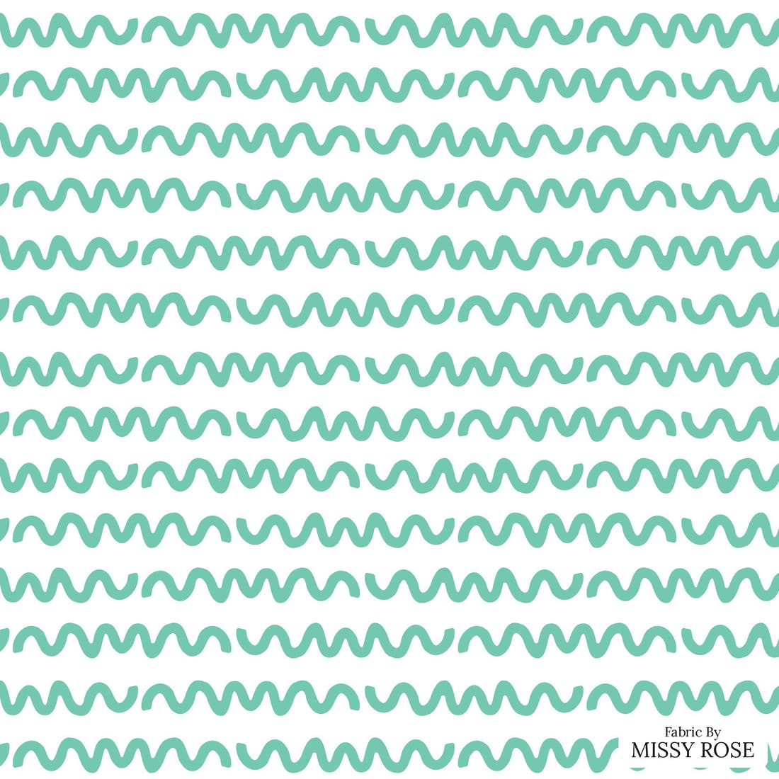 Little Black Kat 37 - flat view of the print, zoom in for detail | Fabric by Missy Rose