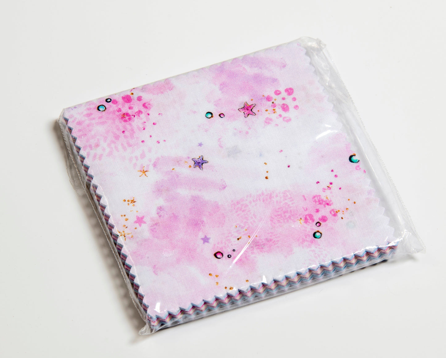 Charm Pack 10" x 10" 40 pieces - Quilting - Melody Mermaid CO-ORD Fabric