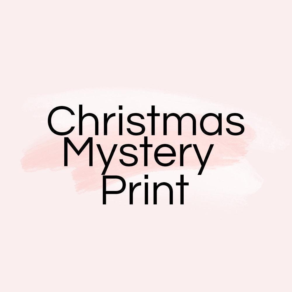Christmas Mystery Print fabric – premium custom printed fabric for sewing | Fabric by Missy Rose