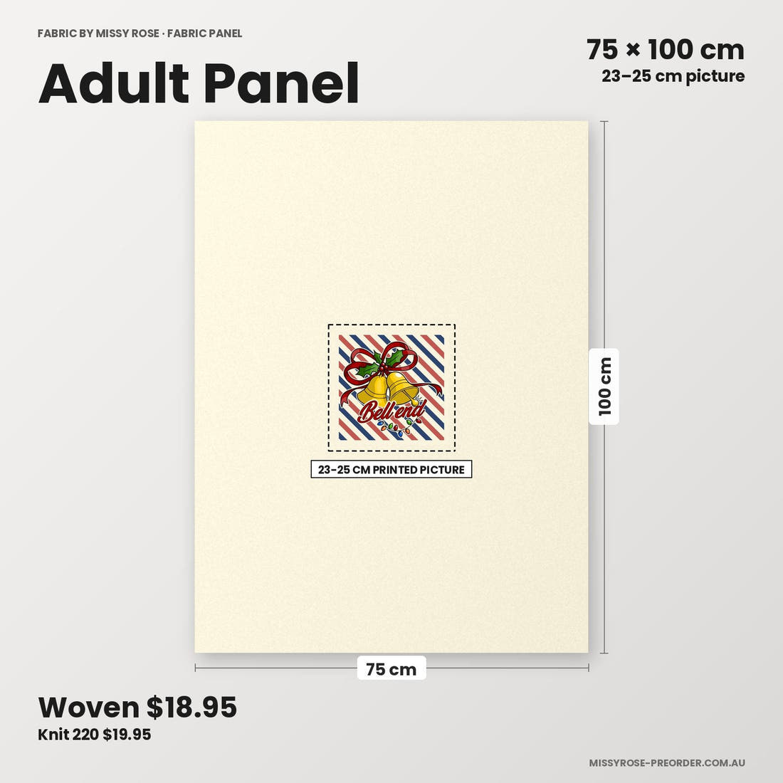 Profanity Fabric Panel 108 adult panel sizing – 23–25 cm printed picture on 75 × 100 cm fabric | Fabric by Missy Rose
