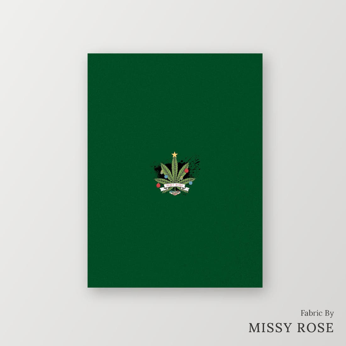 Profanity Fabric Panel 137 – printed fabric panel with centred picture, custom printed to order | Fabric by Missy Rose