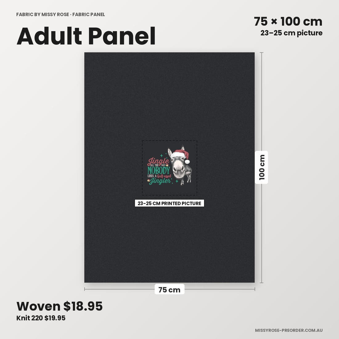 Profanity Fabric Panel 142 adult panel sizing – 23–25 cm printed picture on 75 × 100 cm fabric | Fabric by Missy Rose