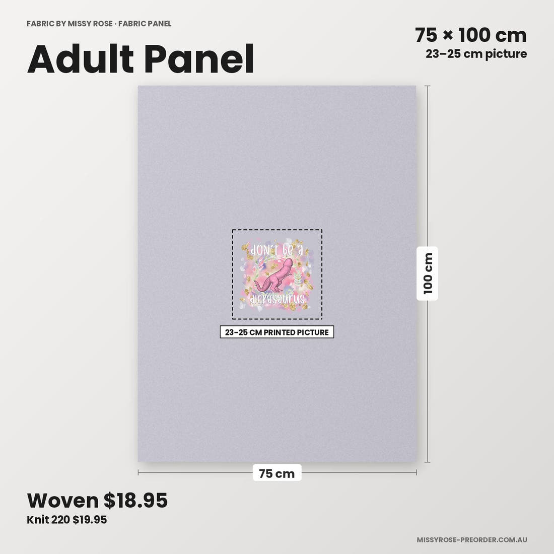 Profanity Fabric Panel 148 adult panel sizing – 23–25 cm printed picture on 75 × 100 cm fabric | Fabric by Missy Rose