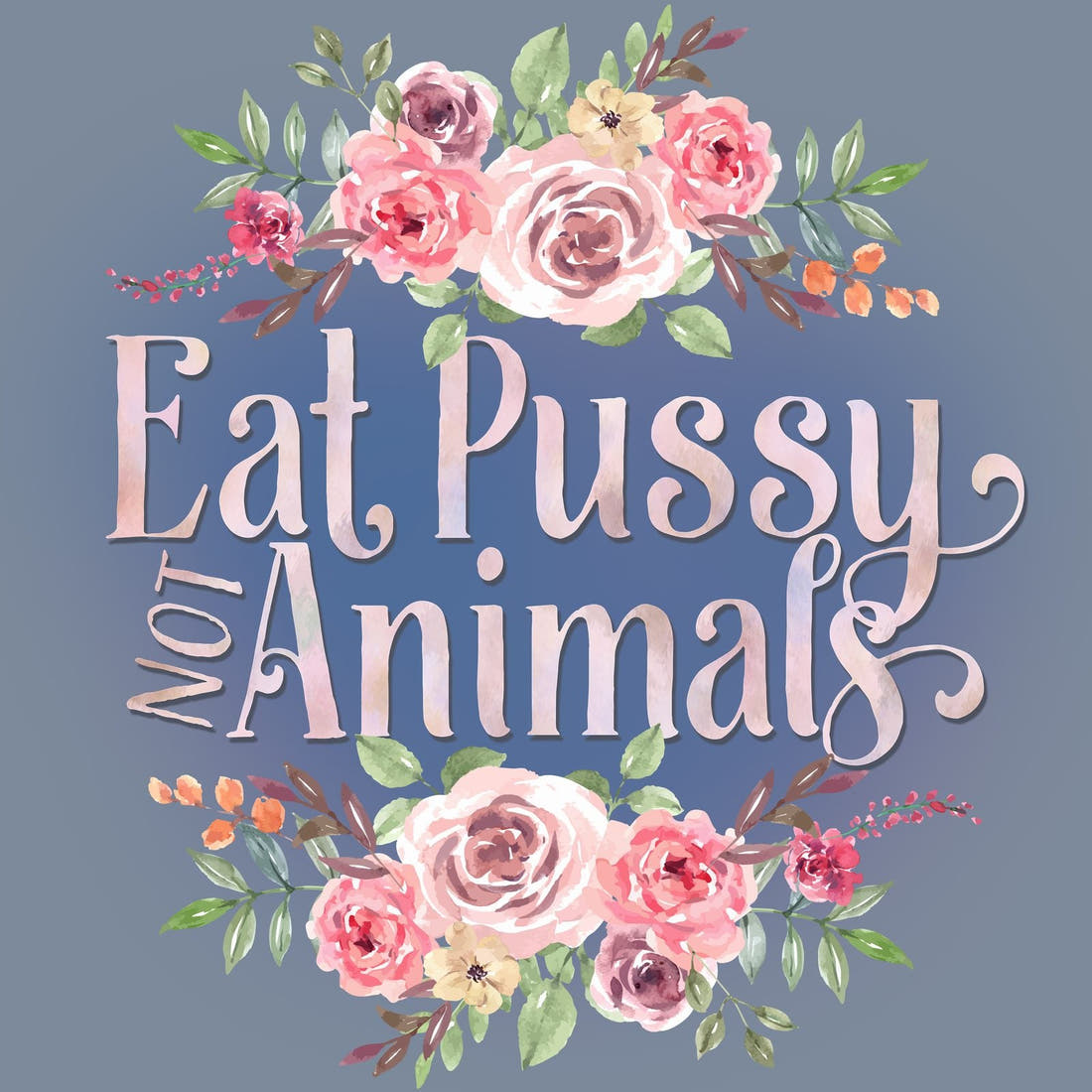 Profanity Fabric Panel 151 – full artwork close-up of the printed picture | Fabric by Missy Rose