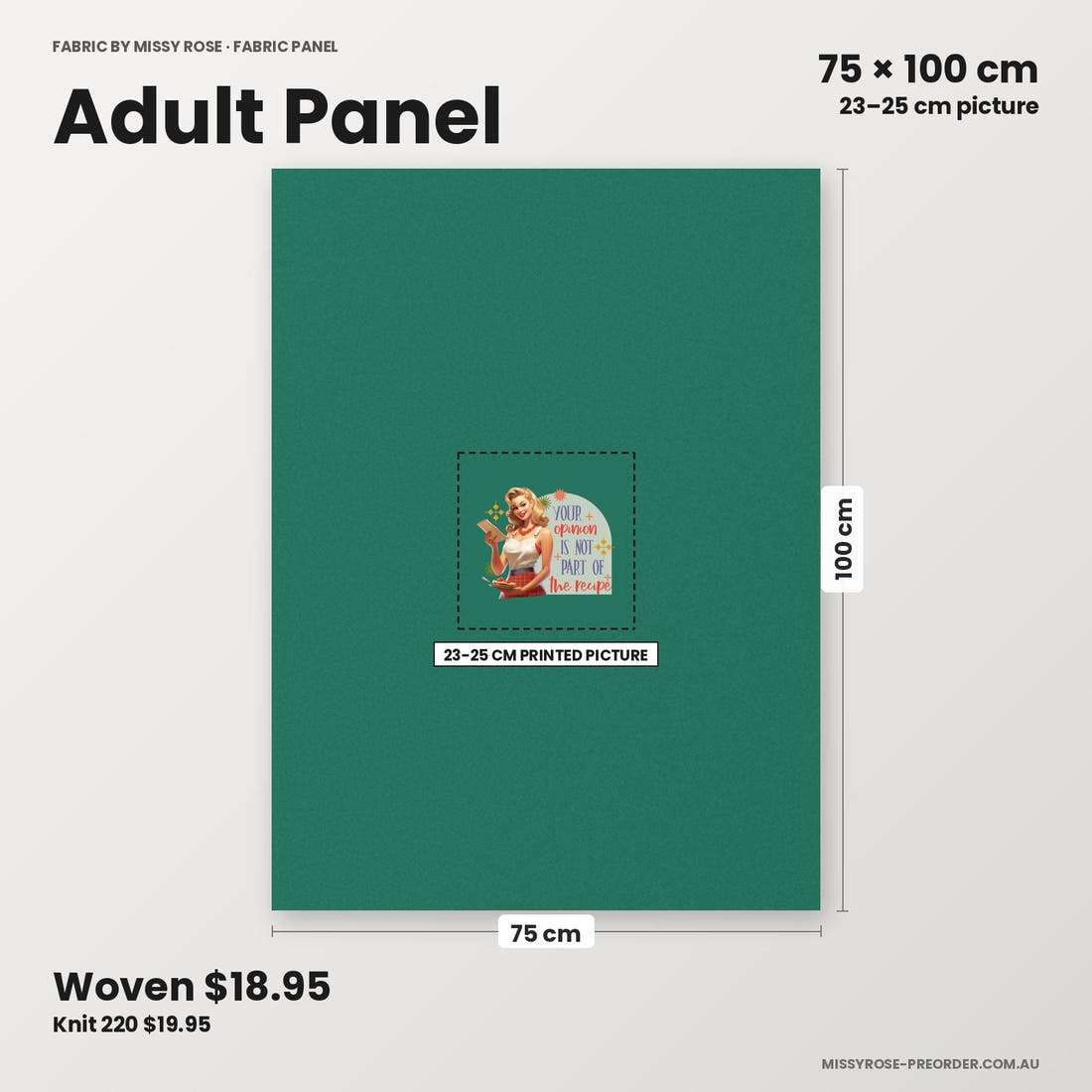 Profanity Fabric Panel 17 adult panel sizing – 23–25 cm printed picture on 75 × 100 cm fabric | Fabric by Missy Rose
