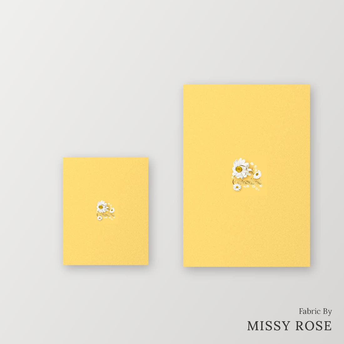 Profanity Fabric Panel 179 – universal and adult panel sizes side by side | Fabric by Missy Rose