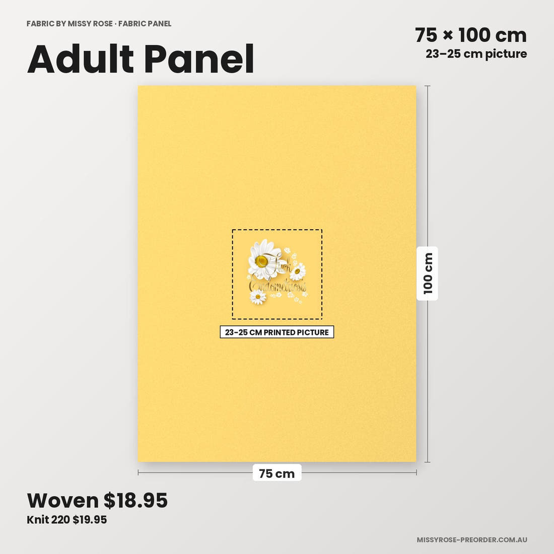 Profanity Fabric Panel 179 adult panel sizing – 23–25 cm printed picture on 75 × 100 cm fabric | Fabric by Missy Rose