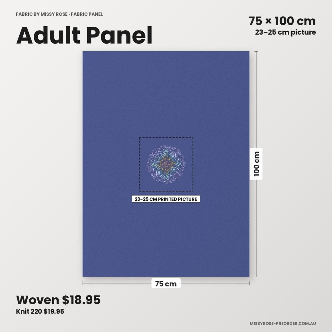 Profanity Fabric Panel 186 adult panel sizing – 23–25 cm printed picture on 75 × 100 cm fabric | Fabric by Missy Rose