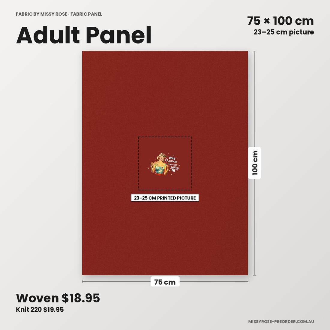 Profanity Fabric Panel 193 adult panel sizing – 23–25 cm printed picture on 75 × 100 cm fabric | Fabric by Missy Rose