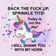 Profanity Fabric - Panel - 194