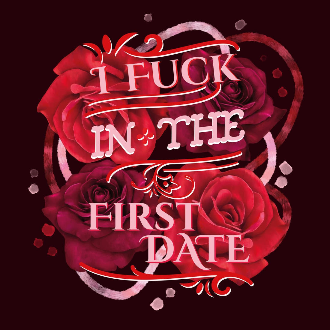 Profanity Fabric Panel 201 – full artwork close-up of the printed picture | Fabric by Missy Rose