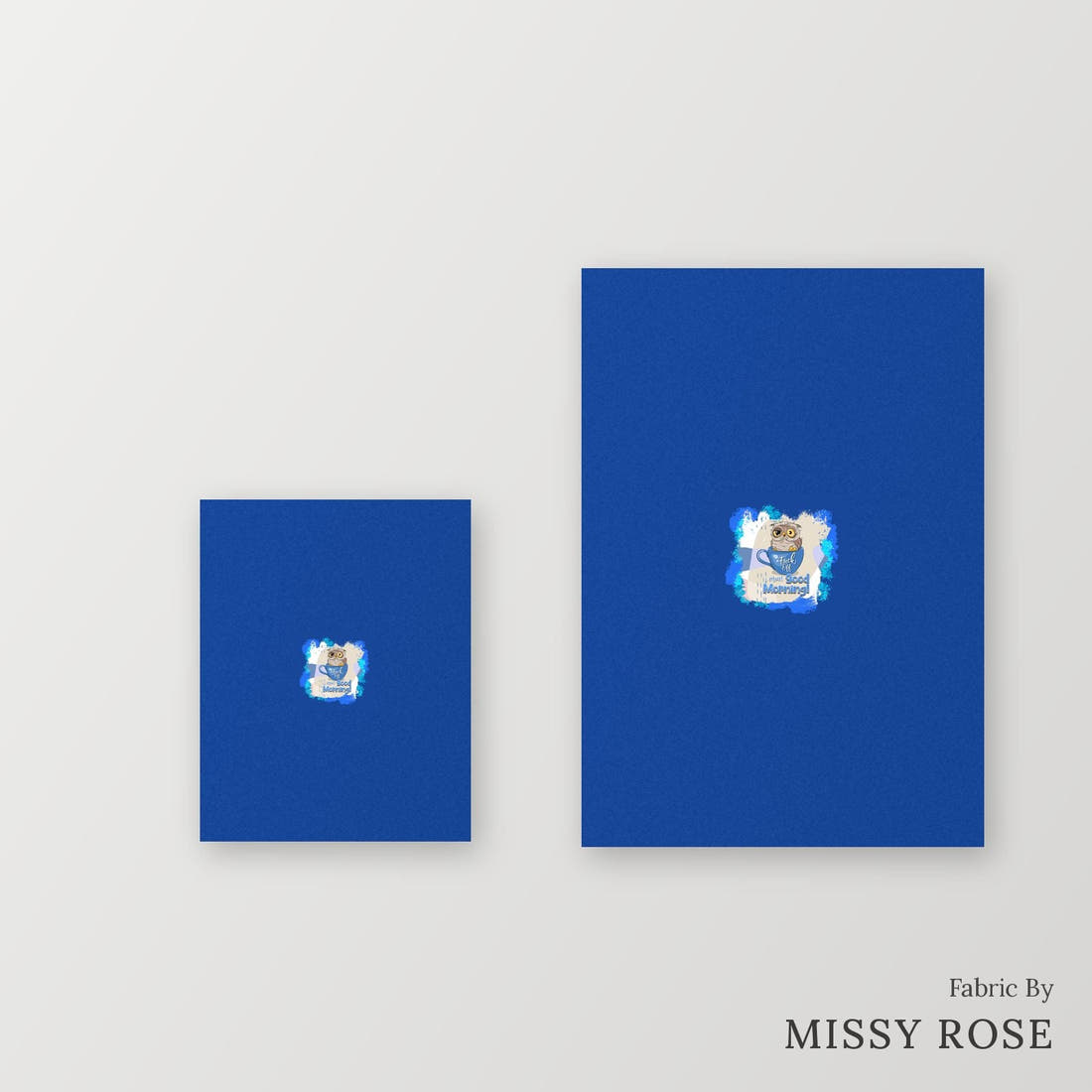 Profanity Fabric Panel 206 – universal and adult panel sizes side by side | Fabric by Missy Rose