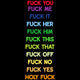 Profanity Fabric - Panel - 212