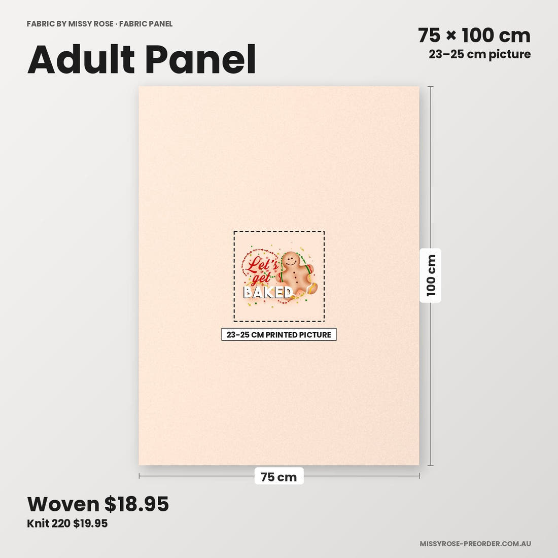 Profanity Fabric Panel 237 adult panel sizing – 23–25 cm printed picture on 75 × 100 cm fabric | Fabric by Missy Rose