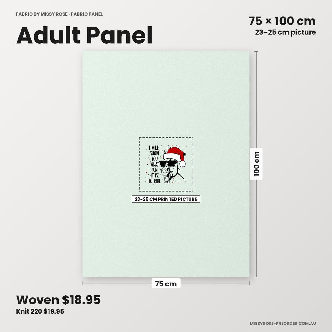 Profanity Fabric Panel 255 adult panel sizing – 23–25 cm printed picture on 75 × 100 cm fabric | Fabric by Missy Rose