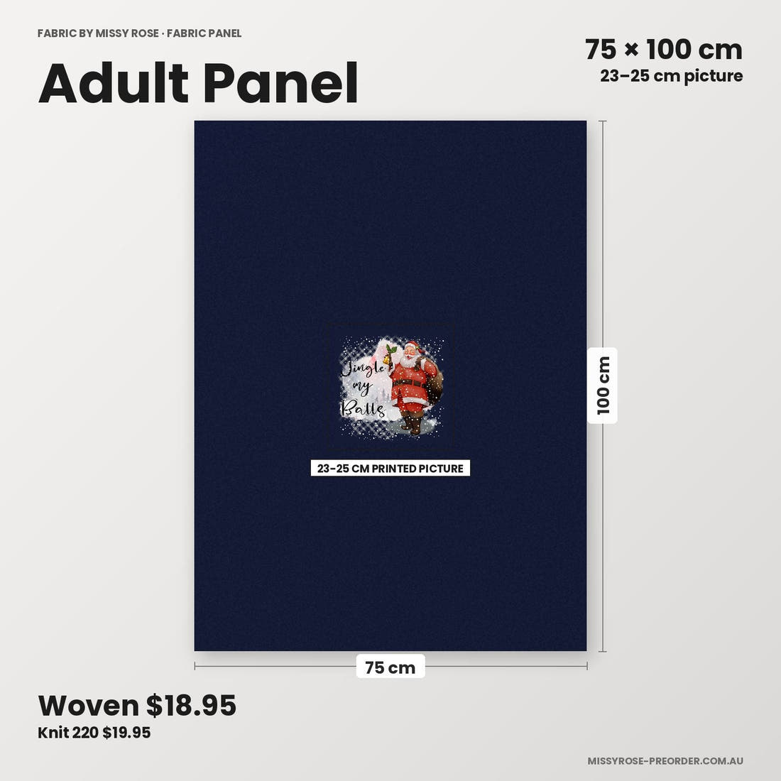 Profanity Fabric Panel 267 adult panel sizing – 23–25 cm printed picture on 75 × 100 cm fabric | Fabric by Missy Rose