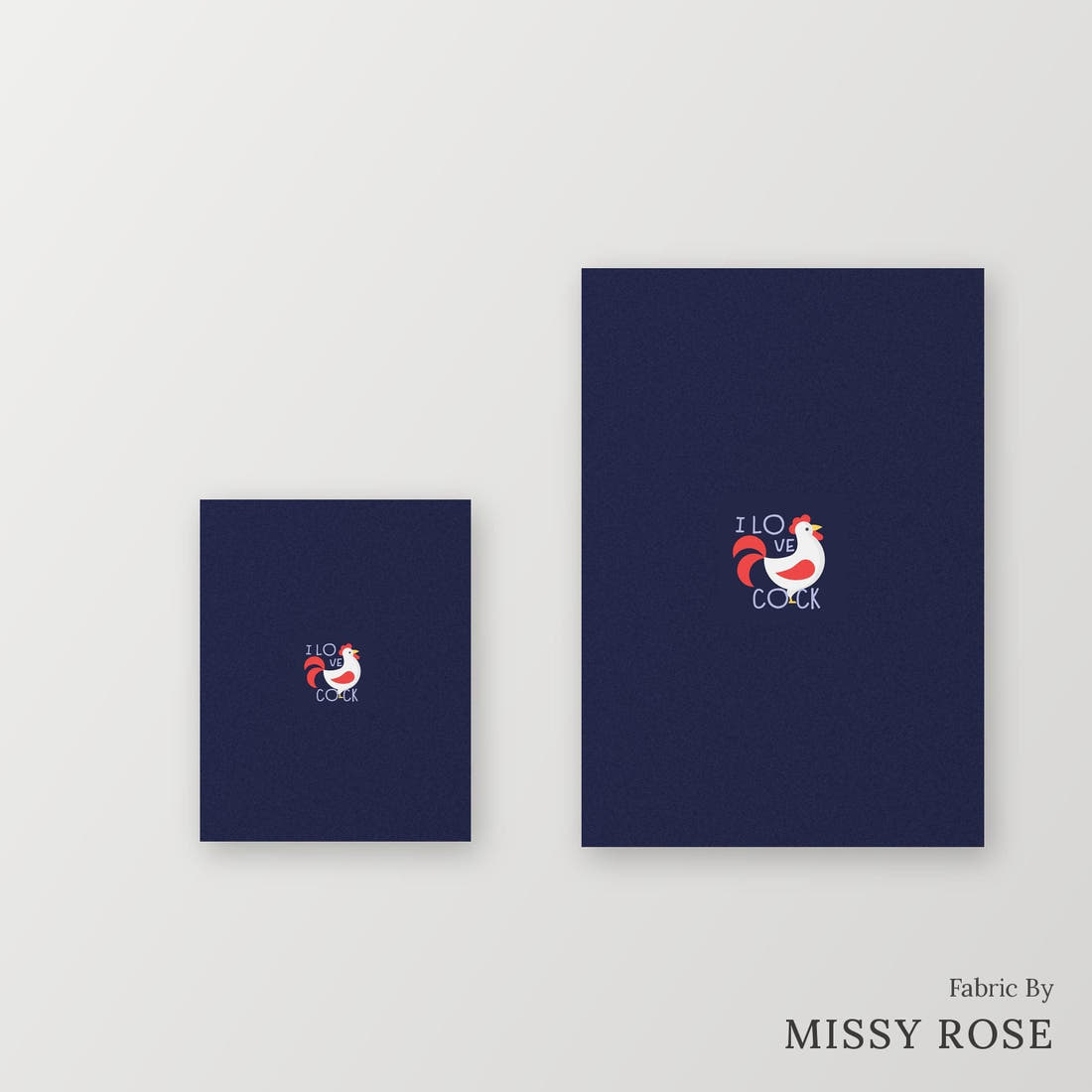 Profanity Fabric Panel 284 – universal and adult panel sizes side by side | Fabric by Missy Rose
