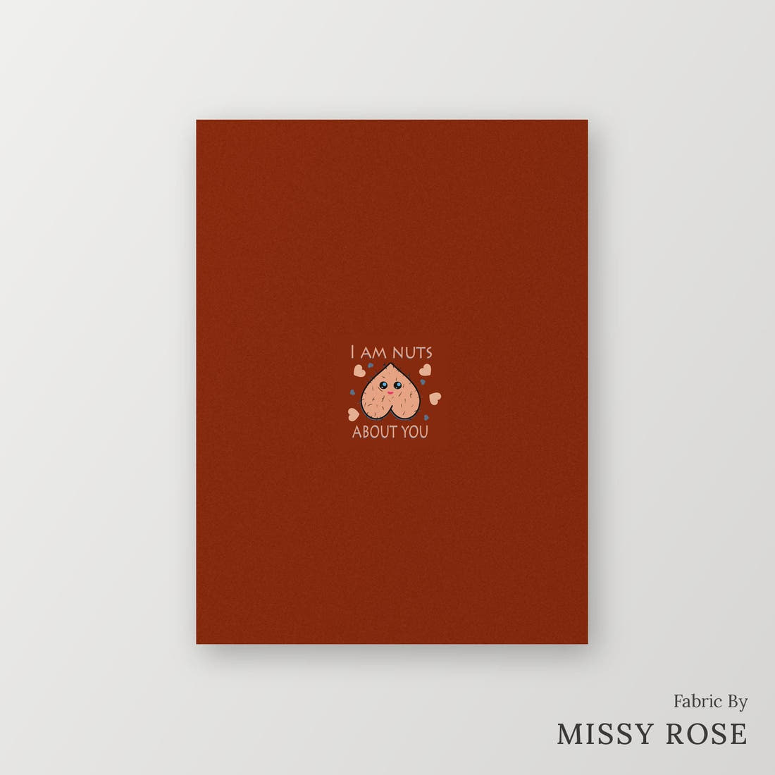 Profanity Fabric Panel 325 – printed fabric panel with centred picture, custom printed to order | Fabric by Missy Rose