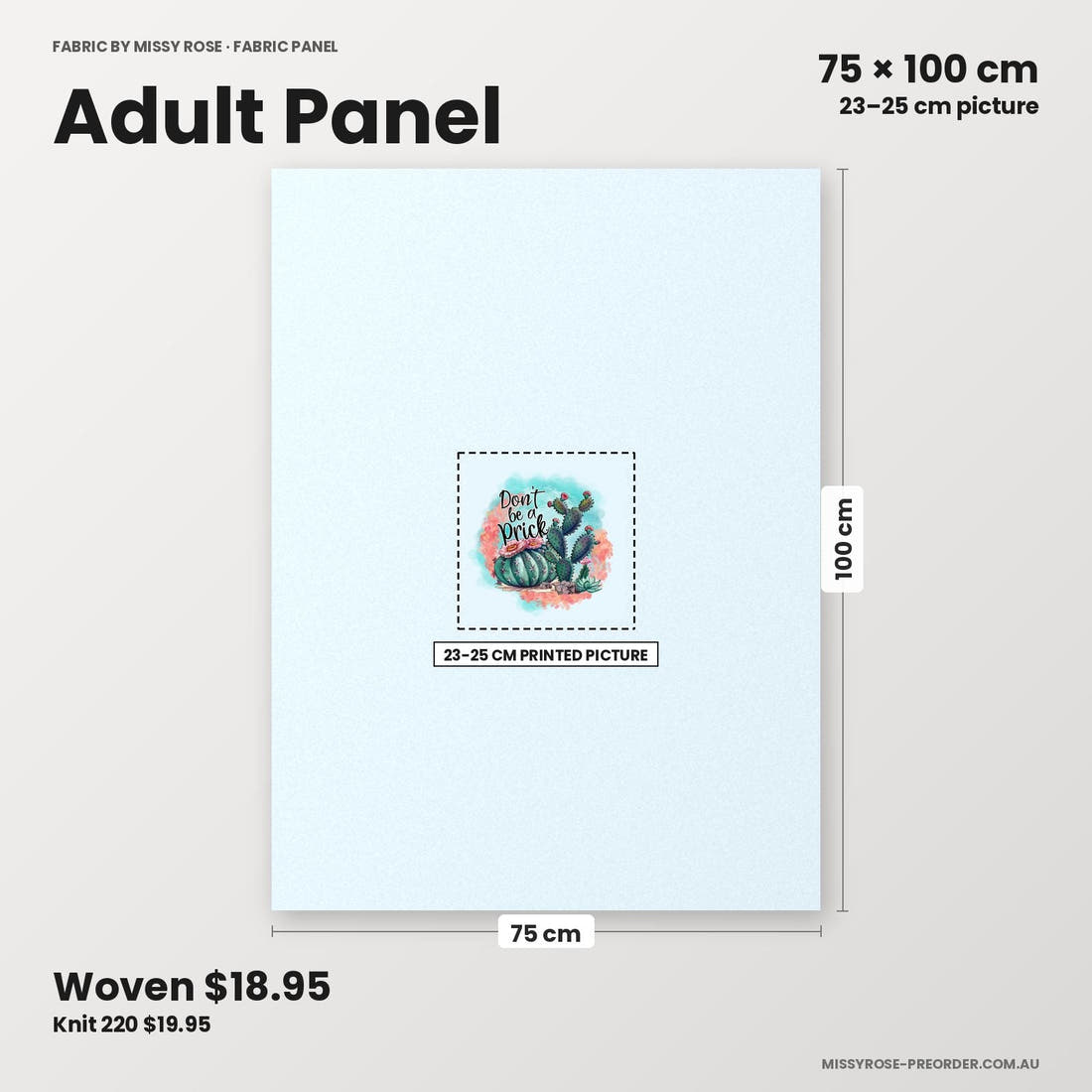 Profanity Fabric Panel 33 adult panel sizing – 23–25 cm printed picture on 75 × 100 cm fabric | Fabric by Missy Rose