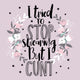 Profanity Fabric - Panel - 352