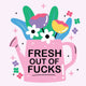 Profanity Fabric - Panel - 36