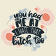 Profanity Fabric - Panel - 376