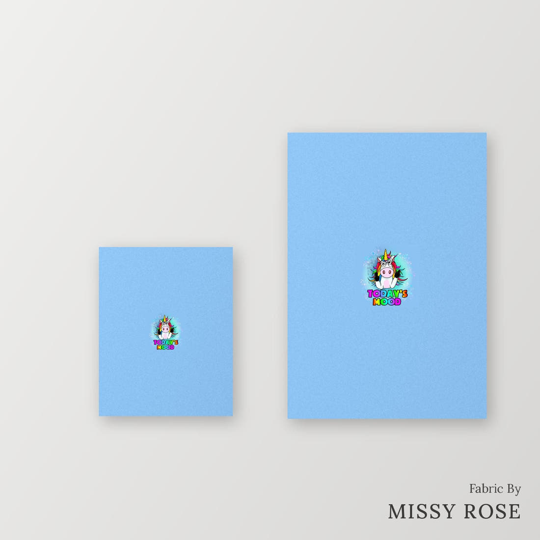 Profanity Fabric Panel 48 – universal and adult panel sizes side by side | Fabric by Missy Rose