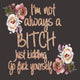 Profanity Fabric - Panel - 64