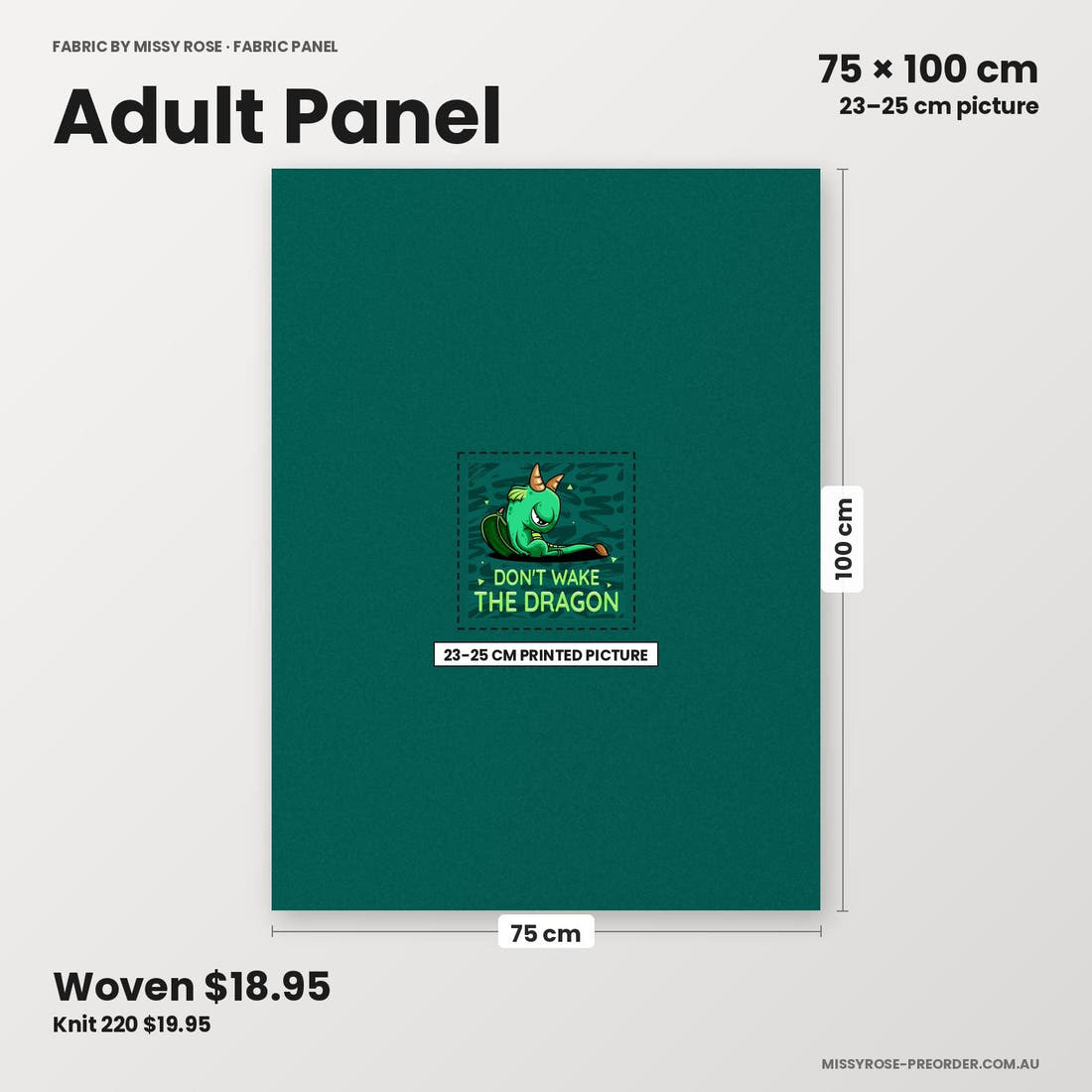 Profanity Fabric Panel 86 adult panel sizing – 23–25 cm printed picture on 75 × 100 cm fabric | Fabric by Missy Rose