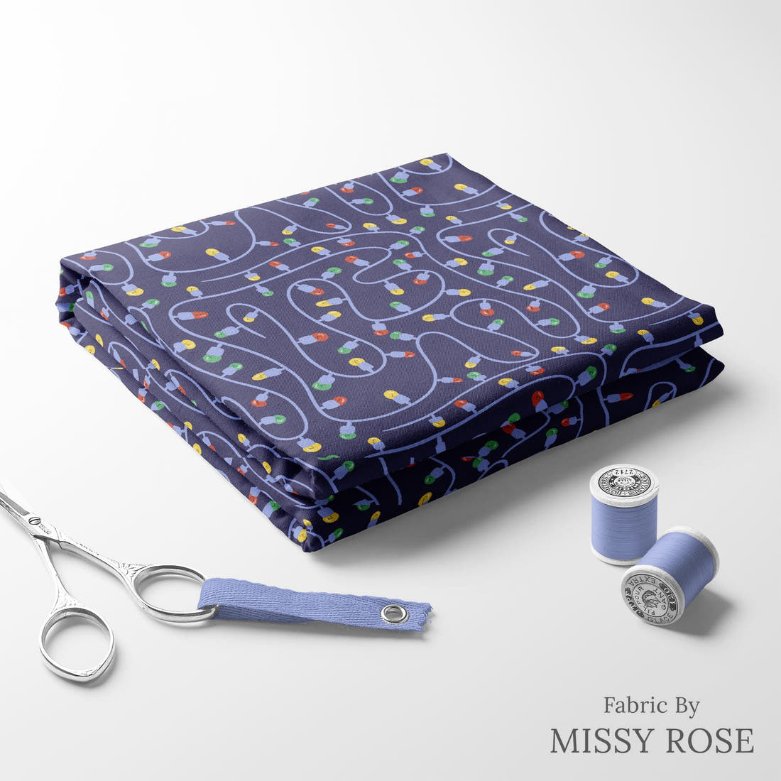 Rosie Browett 30 folded fabric stack with matching thread - pre-order fabric Australia | Fabric by Missy Rose