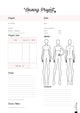 Free Digital Sewing Planner Template