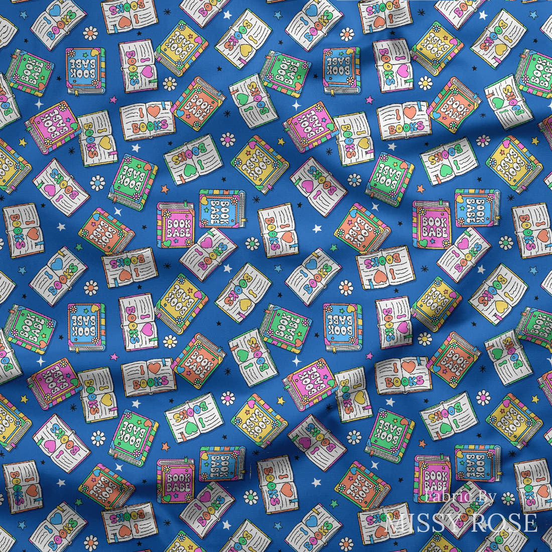 Studio Saturate Fabric 23 draped fabric mockup - custom printed fabric by the metre | Fabric by Missy Rose