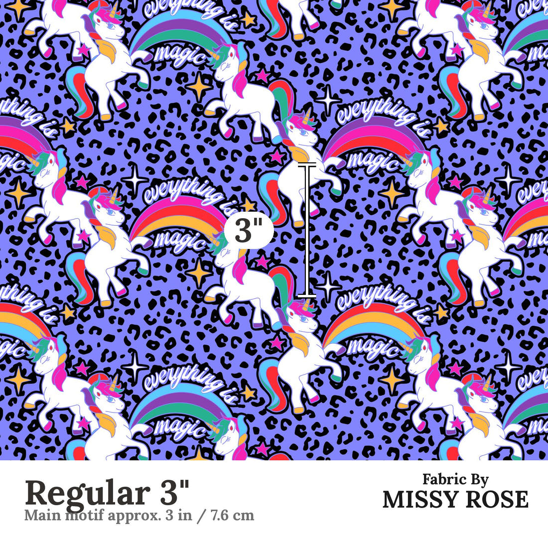 Studio Saturate Fabric 37 Regular 3 inch print scale guide | Fabric by Missy Rose