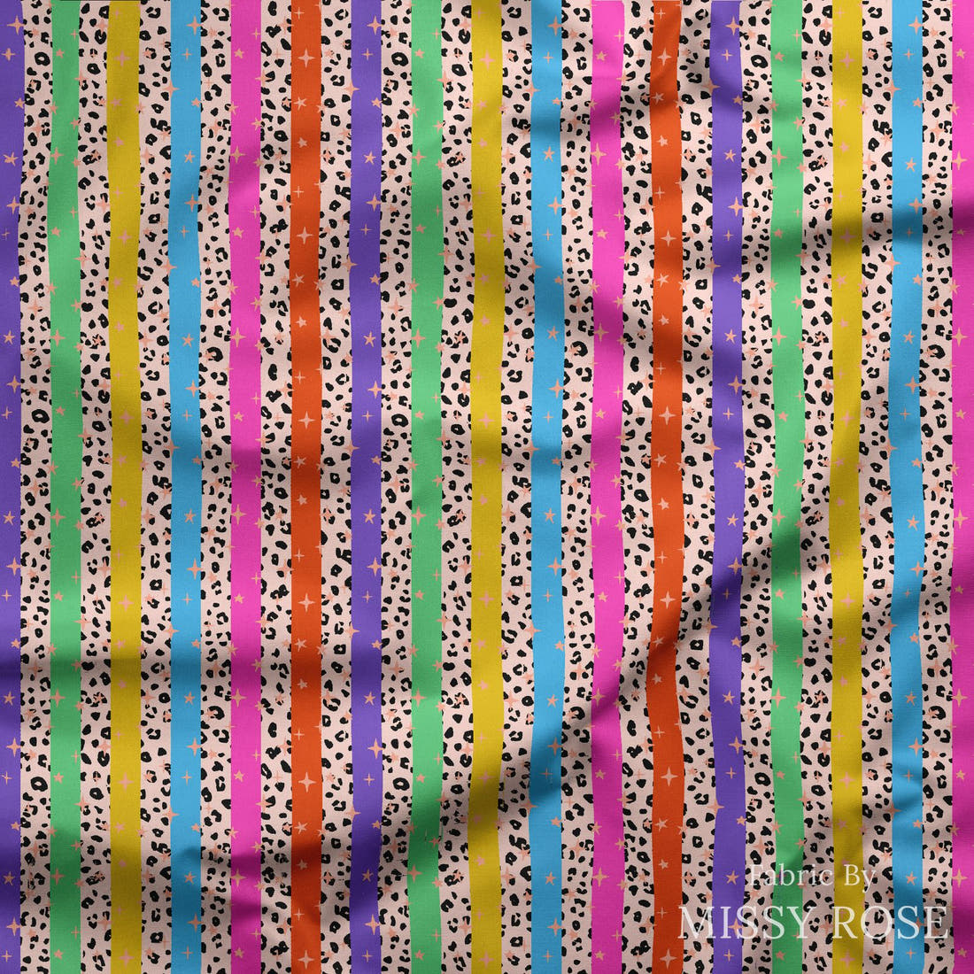 Studio Saturate Fabric 40 draped fabric mockup - custom printed fabric by the metre | Fabric by Missy Rose