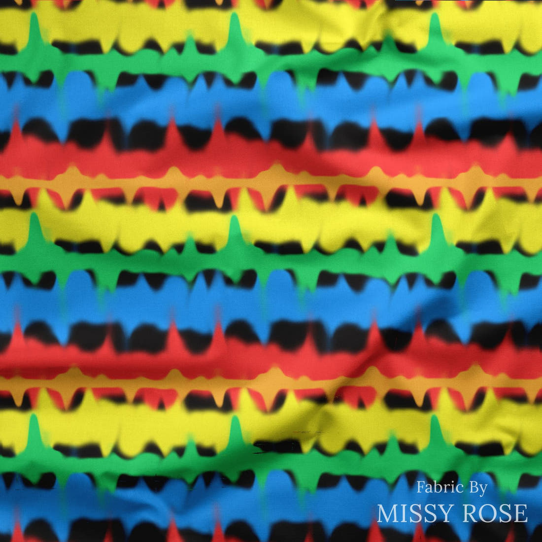 Studio Saturate Fabric 92 draped fabric mockup - custom printed fabric by the metre | Fabric by Missy Rose