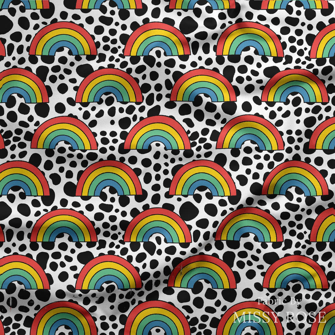 Studio Saturate Fabric 95 draped fabric mockup - custom printed fabric by the metre | Fabric by Missy Rose