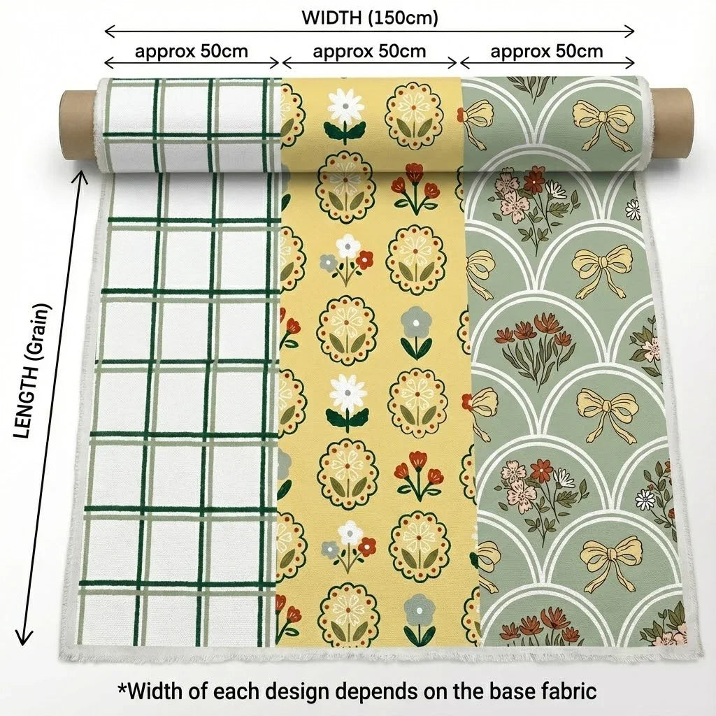 Trio Project Panel 01 fabric – pre-order designer fabric Australia | Fabric by Missy Rose