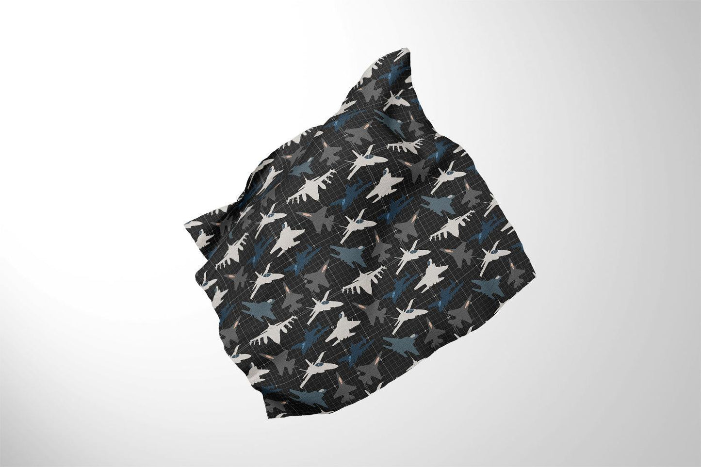 Load image into Gallery viewer, Design 55 - Fighter Jet Fabric - Fabric by Missy Rose Pre-Order
