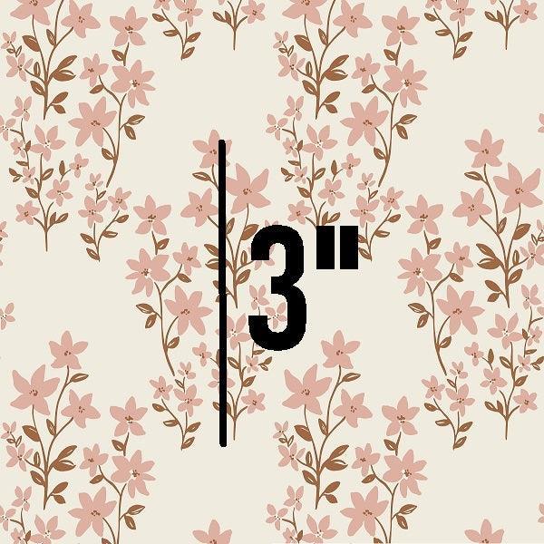 Indy Bloom Fabric Flower Child Ivy in Cream 04 – made-to-order custom fabric by the metre | Fabric by Missy Rose