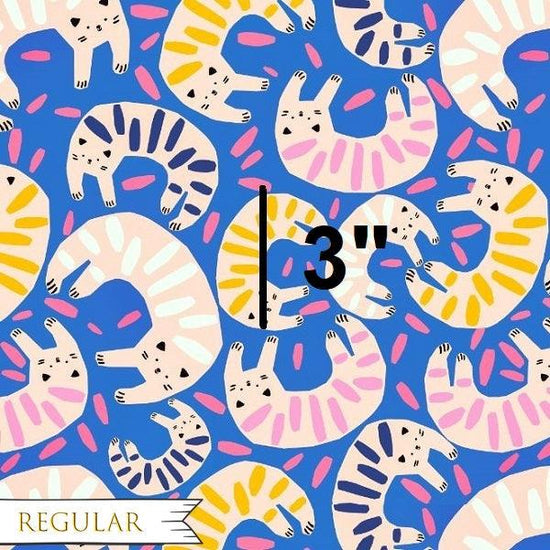 Design 13 - Retro Cats Fabric - Fabric by Missy Rose Pre-Order
