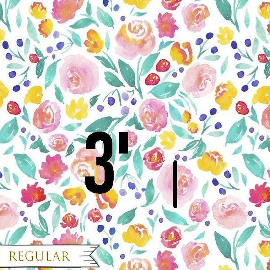 Design 7  - Pretty Floral Fabric - Fabric by Missy Rose Pre-Order