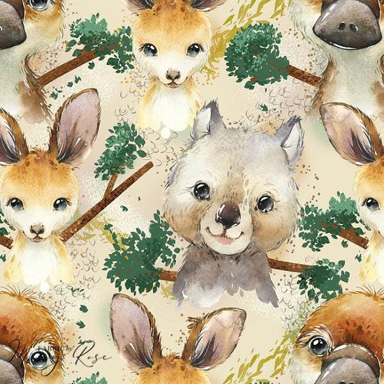 Load image into Gallery viewer, Australian Animals Fabric
