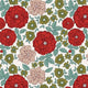 Indy Bloom Fabric - Frosty and Bright - Retro Floral 01