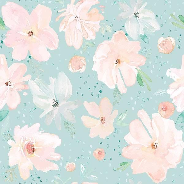 Indy Bloom Fabric April Showers Glacier 04 – pre-order designer fabric Australia | Fabric by Missy Rose