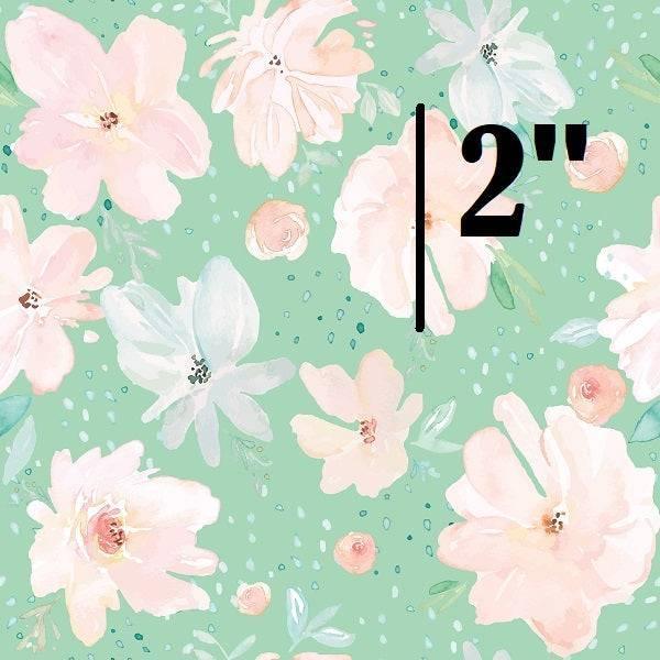 Indy Bloom Fabric April Showers Mint 03 – pre-order designer fabric Australia | Fabric by Missy Rose