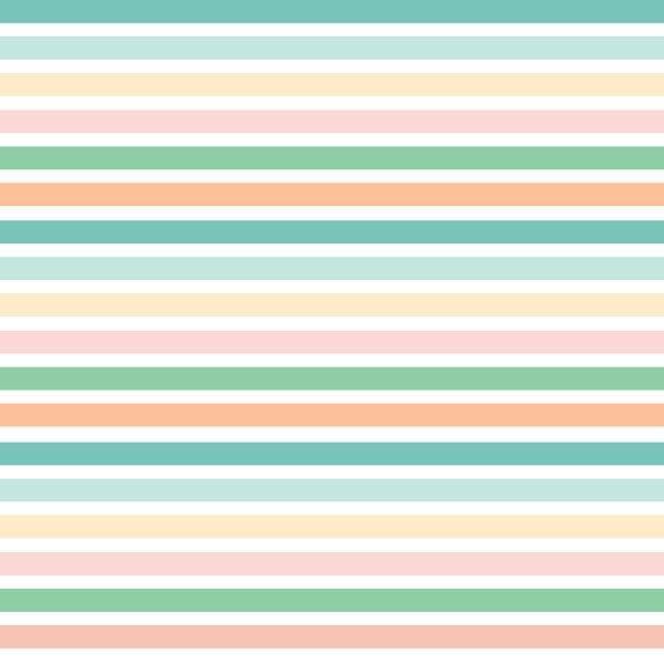 Indy Bloom Fabric April Showers Rainbow 06 – made-to-order custom fabric by the metre | Fabric by Missy Rose