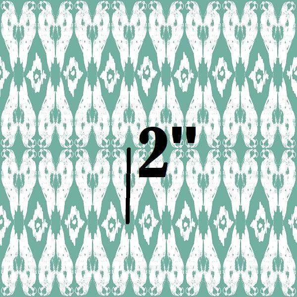 Indy Bloom Fabric Boho Beach Bohemain Teal Parrrot 27 – made-to-order custom fabric by the metre | Fabric by Missy Rose