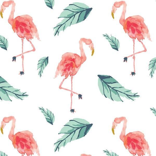 IB Boho Beach  - Flamingo Palm 25 - Fabric by Missy Rose Pre-Order