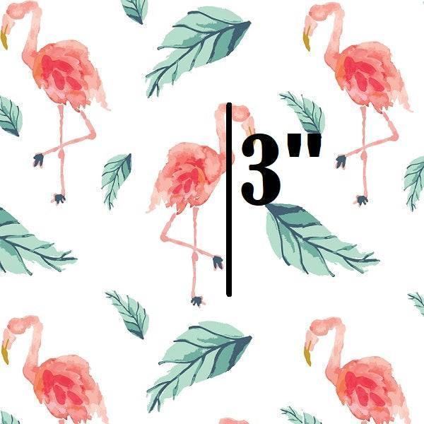 Indy Bloom Fabric Boho Beach Flamingo Palm 25 – custom printed pre-order fabric Australia | Fabric by Missy Rose